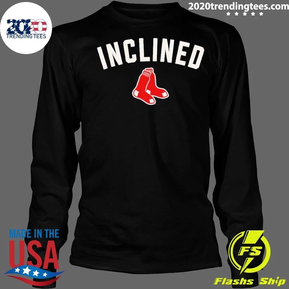 Boston Red Sox Baseball Inclined Mlb 2026 Shirt