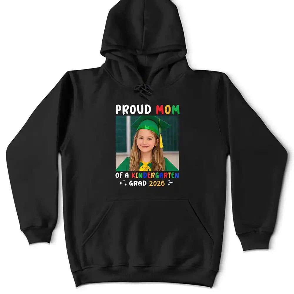 Custom Photo Family Matching Pre-K Kindergarten Graduation - Personalized T Shirt