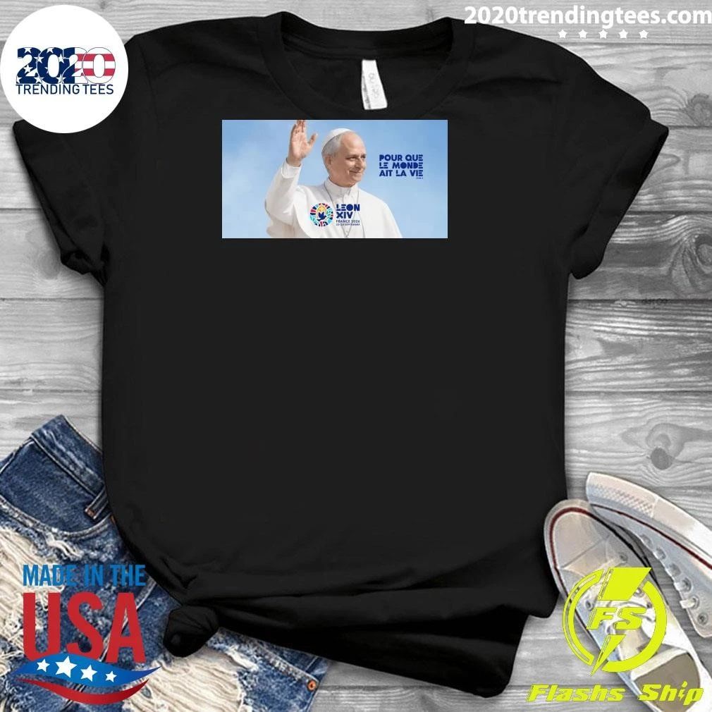 Pope Leo in France September 25-28, 2026 Shirt