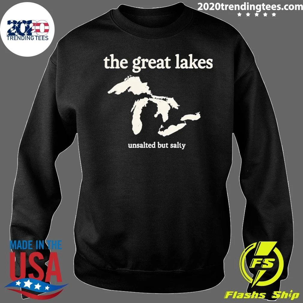 The Great Lakes Unsalted But Salty Retro Shirt
