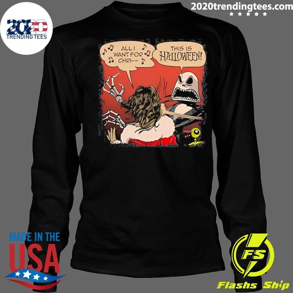 Pretty The Slap All I Want For Christmas Is Halloween Shirt
