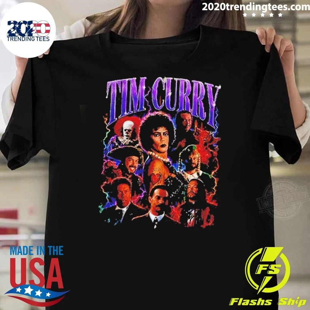 Tim Curry Bootleg Rest In Peace Shirt