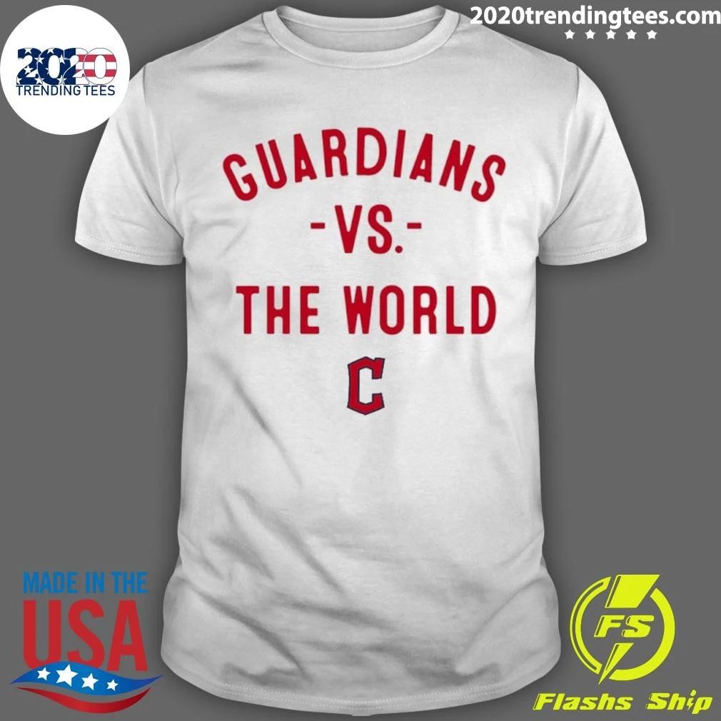 Awesome Cleveland Guardians Vs The World 2026 Mlb Season Shirt