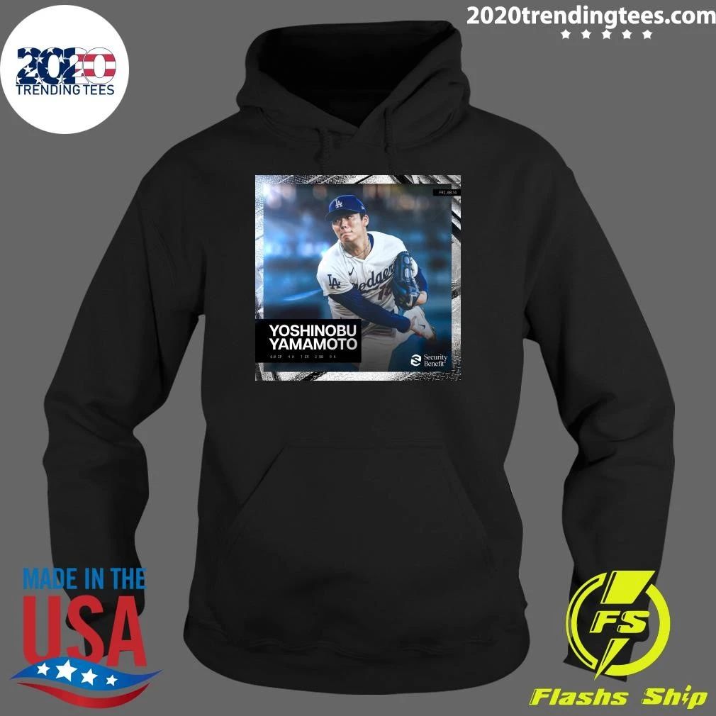 Yoshinobu Yamamoto in Los Angeles Dodgers 2026 Shirt