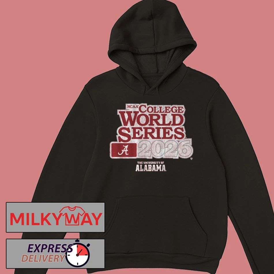Alabama Baseball 2026 College World Series Shirt
