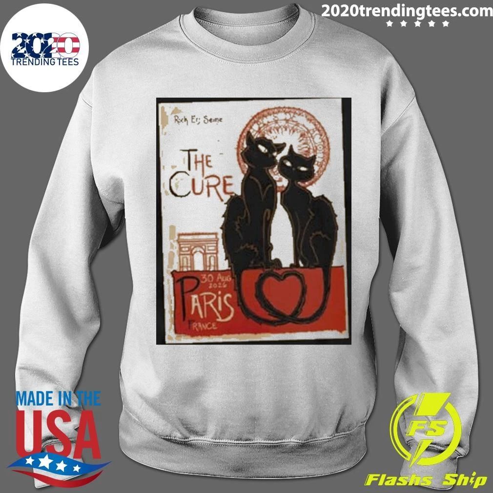 The Cure Merch Paris 2026 Event Shirt