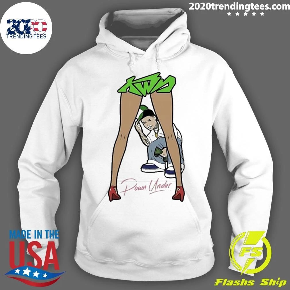 Kwn Pown Under Hip Hop Streetwear Urban Shirt