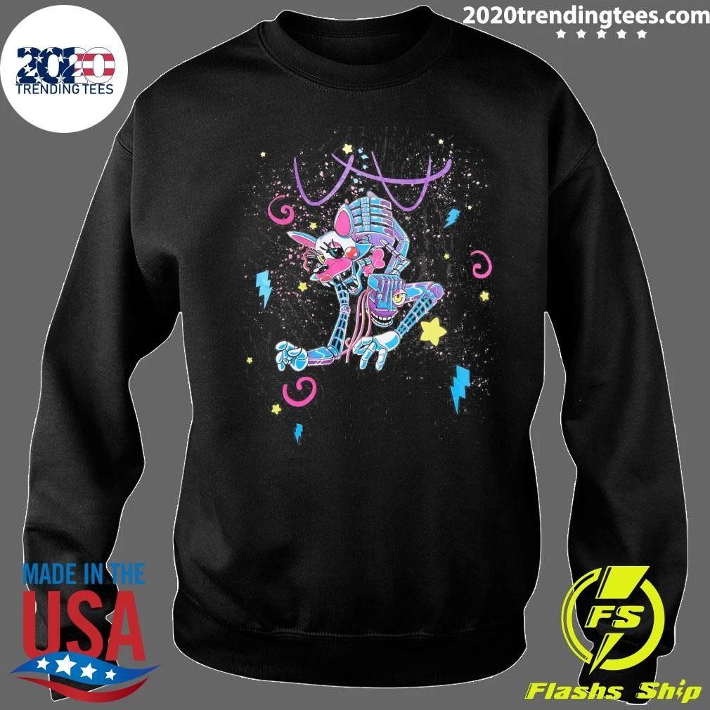 HEX x FNaF BTS Blacklight Mangle Shirt