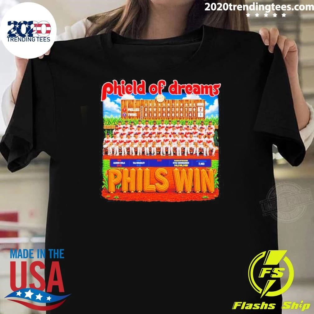 Philadelphia Phillies Phield Of Dreams Phils Win Shirt