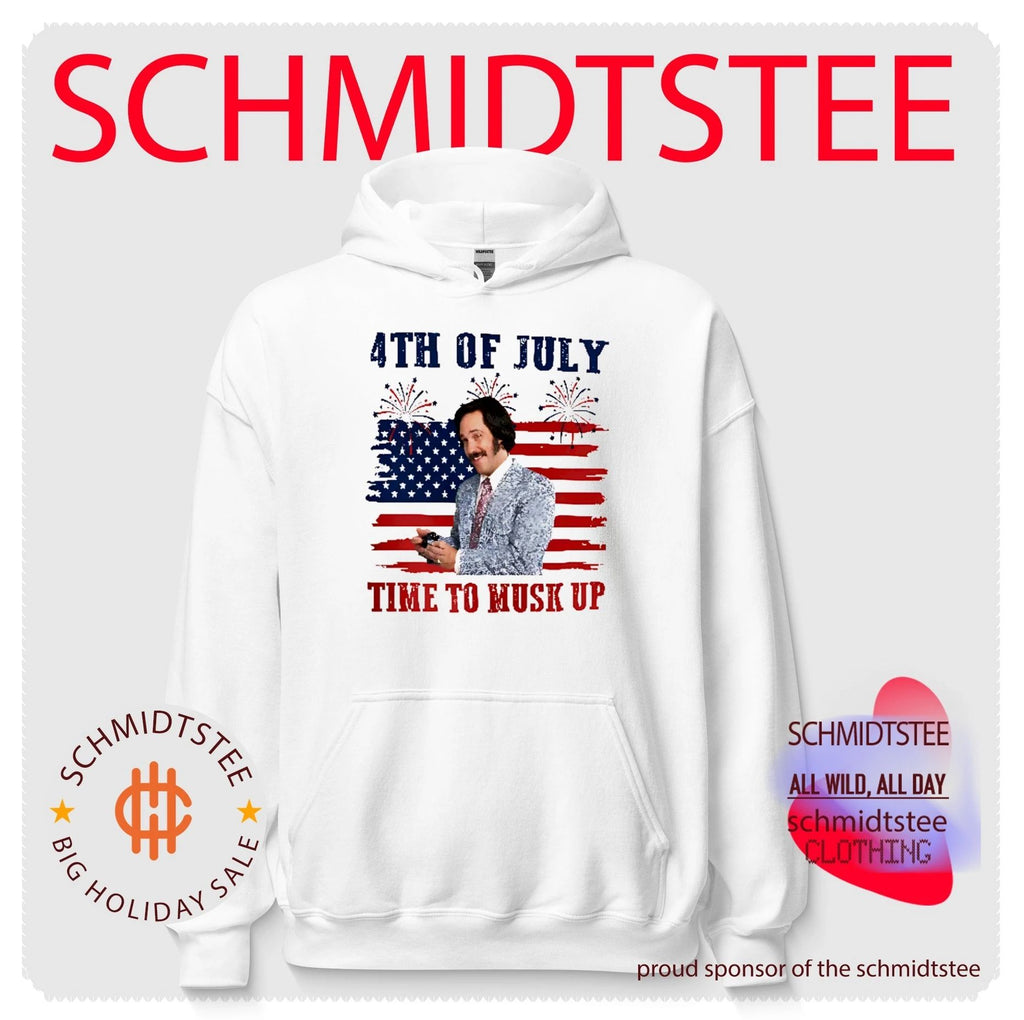 Brian FanBrian Fantana Time To Musk Up Anchorman 4th of July shirt