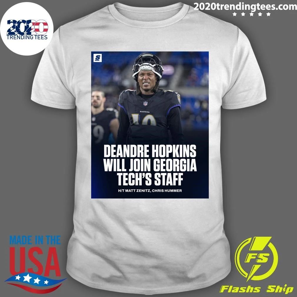 Hopkins Deandre Will Join Georgia Tech’s Staff Shirt