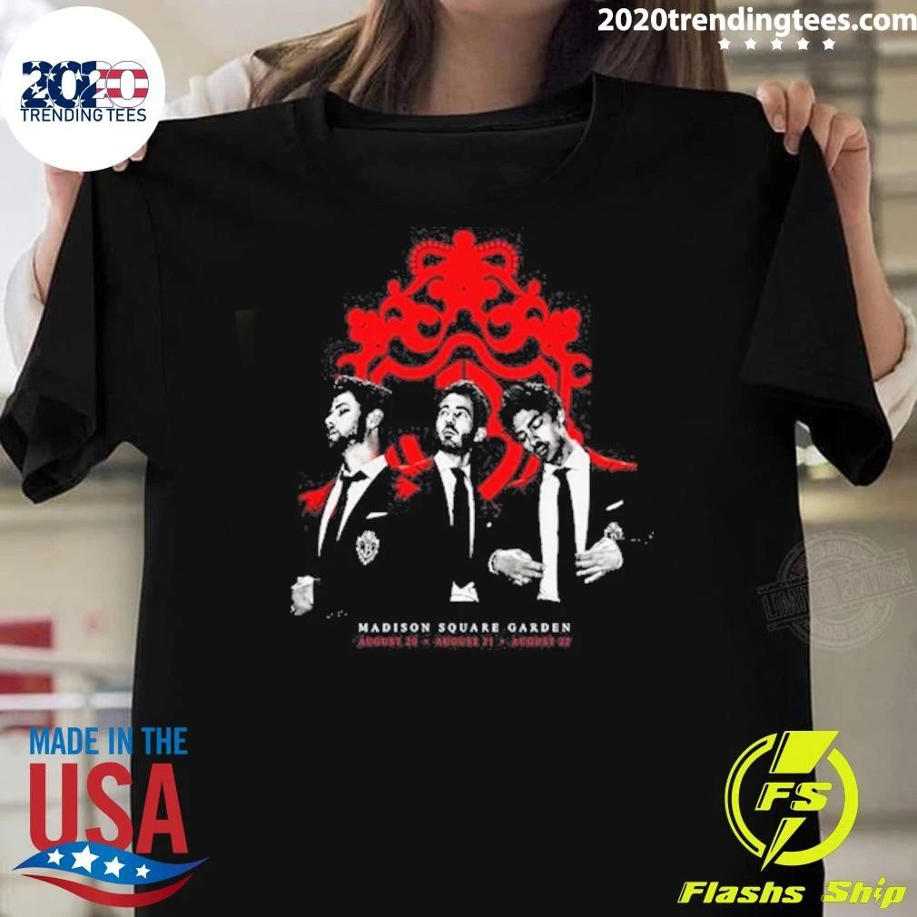Jonas Brothers Madison Square Garden New York August 20-22 2026 Shirt