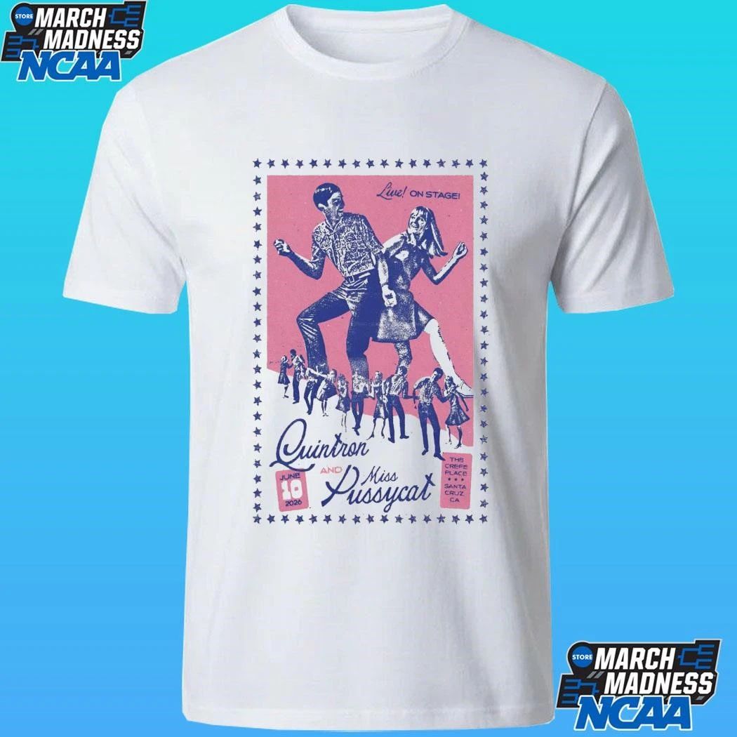 Quintron And Miss Pussycat Santa Cruz Ca Tour On June 10 2026 Poster Shirt