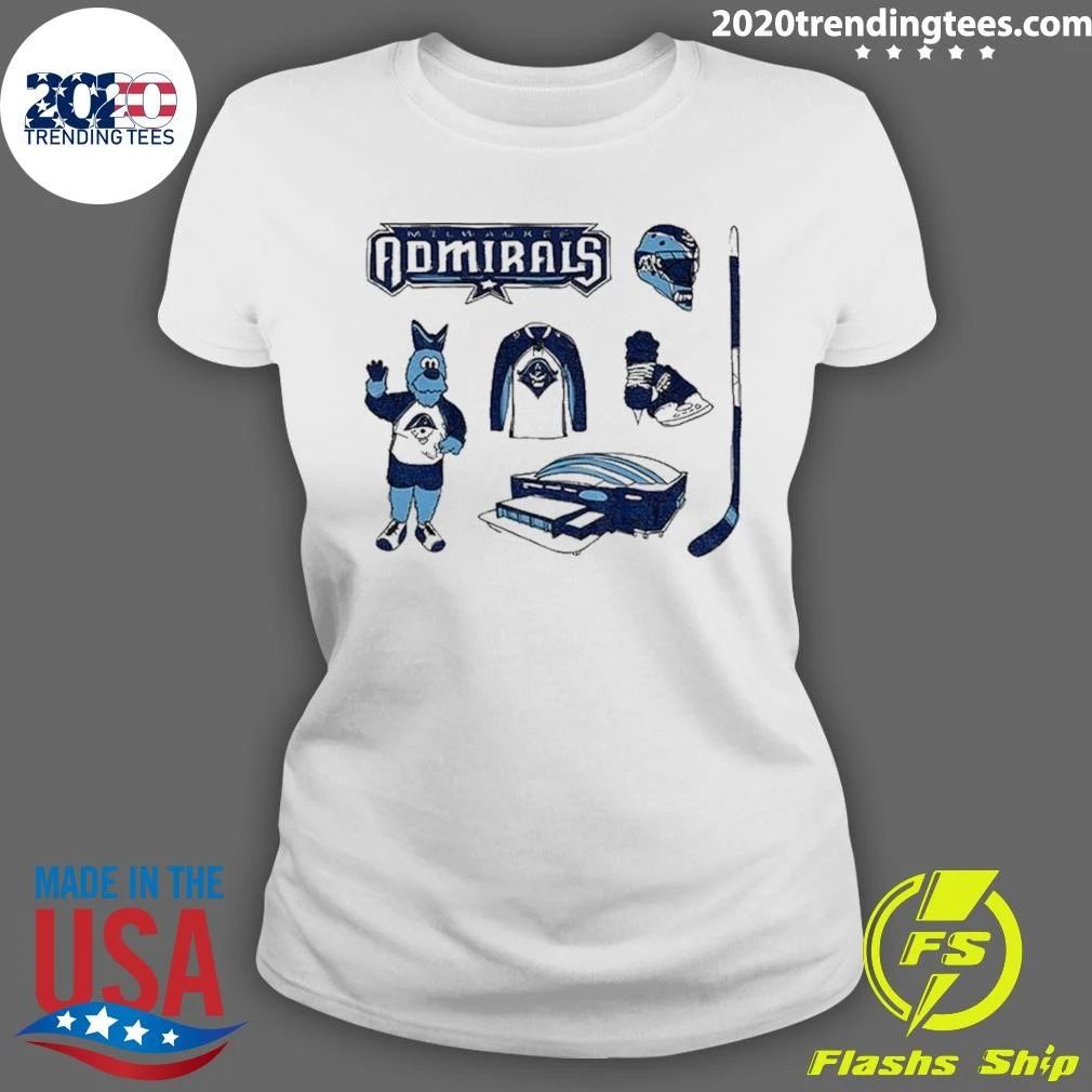 Milwaukee Admirals Hockey Symbol Shirt