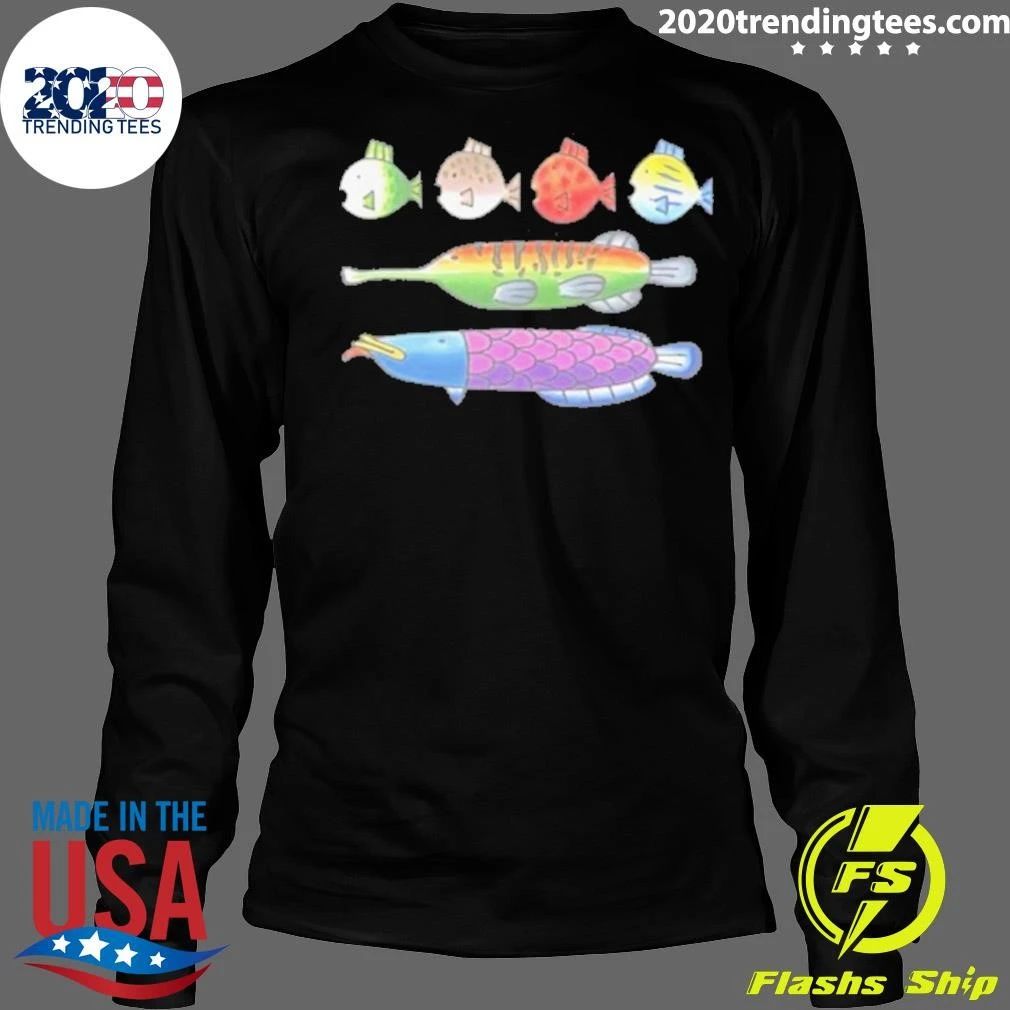 Fishing Minigame Fish Graphic Tee Shirt