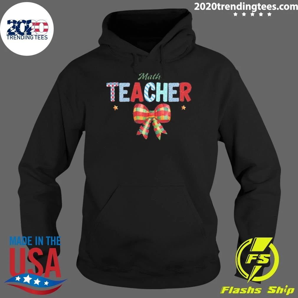 Math Teacher Christmas Shirt