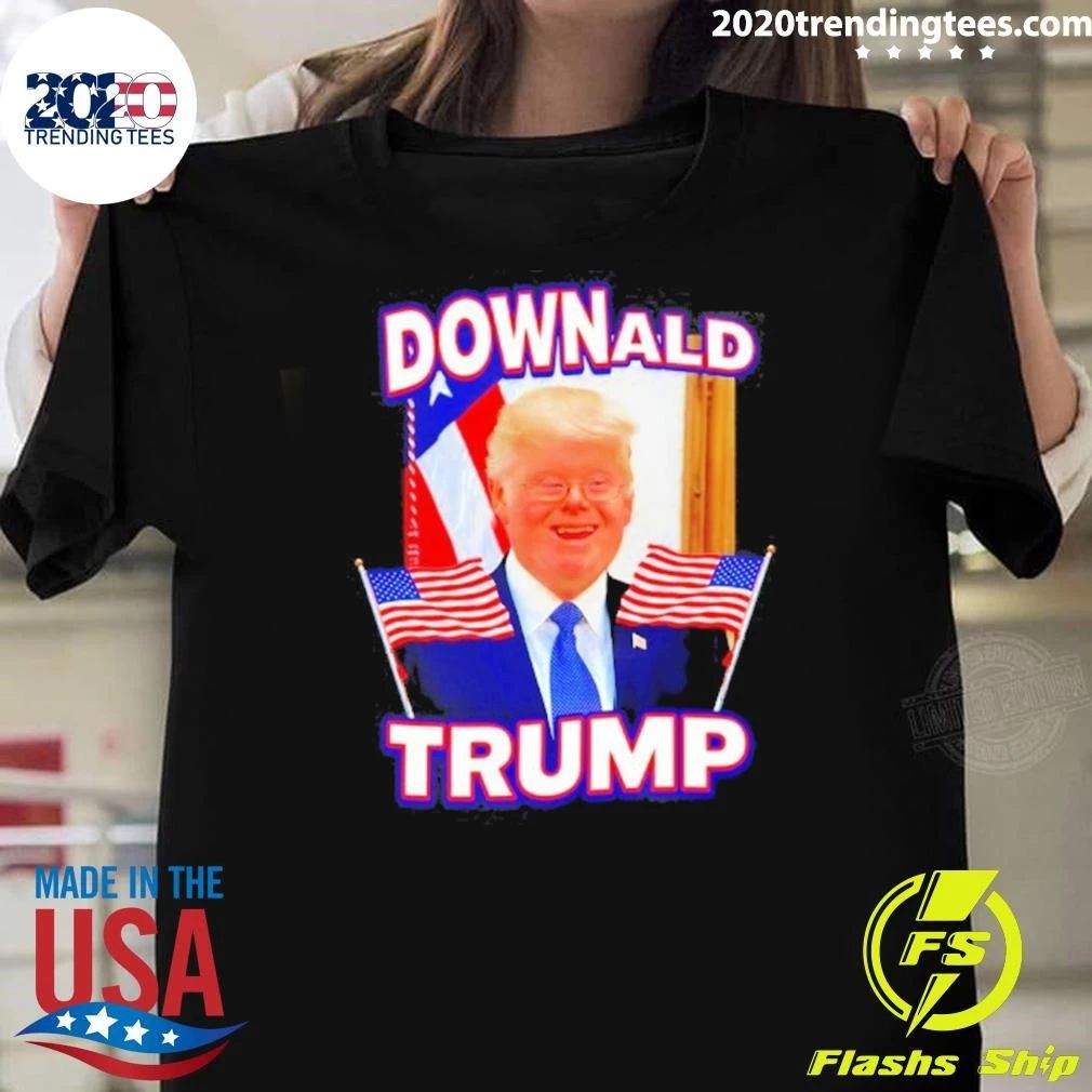 Downald Trump Parody Political Satire American Flag Meme Shirt