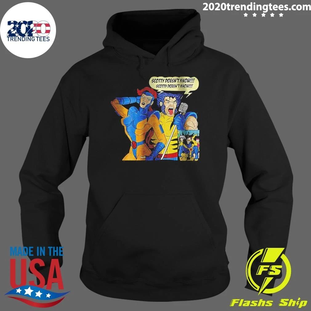 Wolverine Scotty Doesn’t Know Scotty Doesn’t Know Shirt