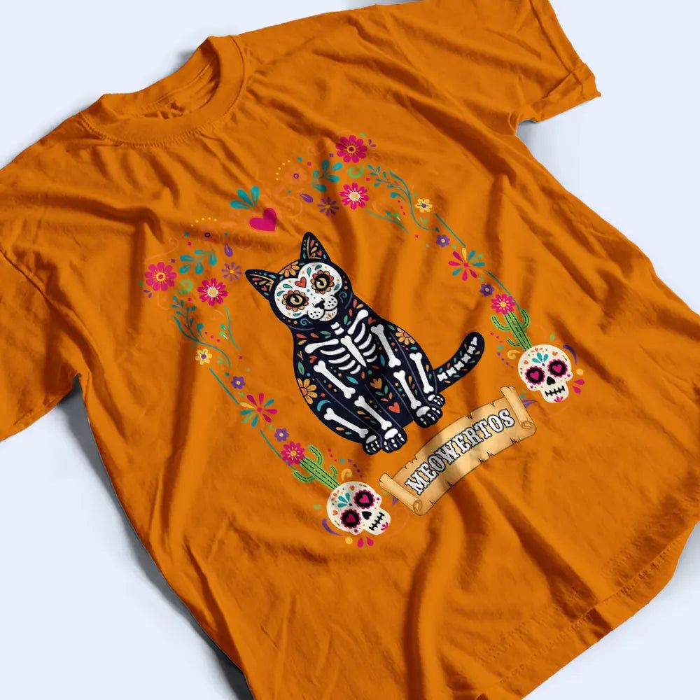 Custom Photo Hispanic Pet Day Of The Dead Pet Portrait - Personalized T Shirt