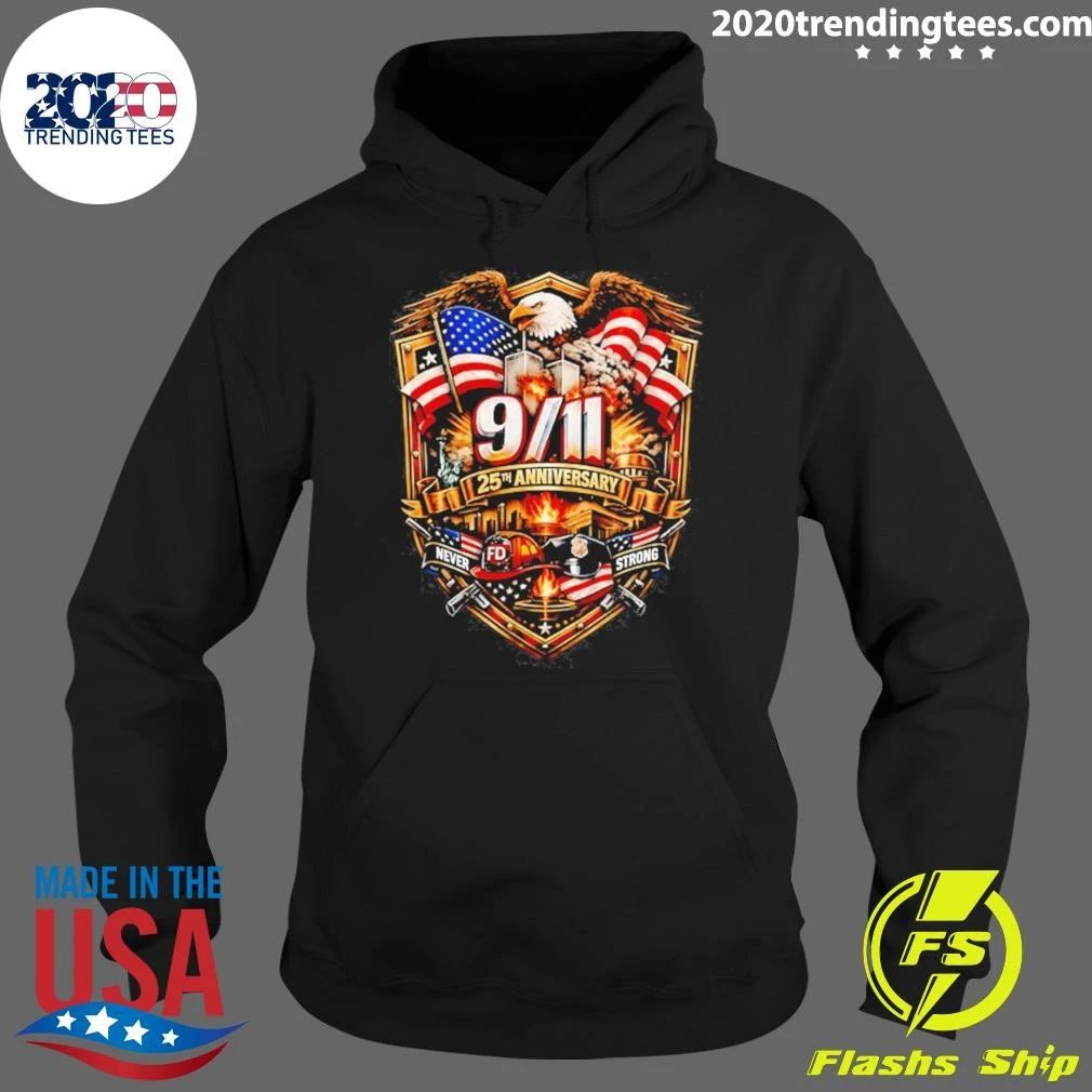 Original Eagle American 9 11 25th Anniversary Never Forget 2026 Shirt
