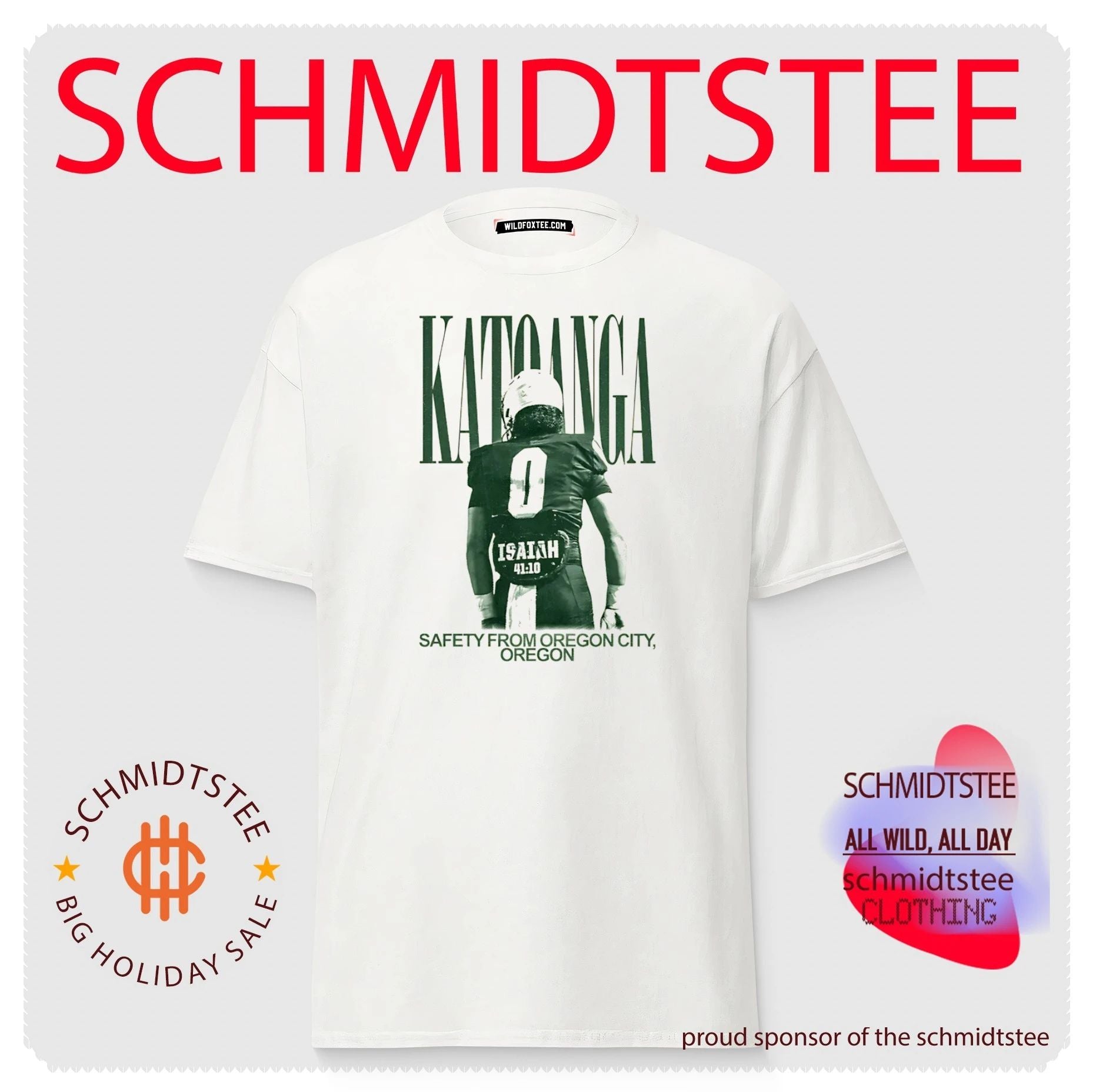 Chaz Katoanga Oregon Ducks Safety College Football shirt