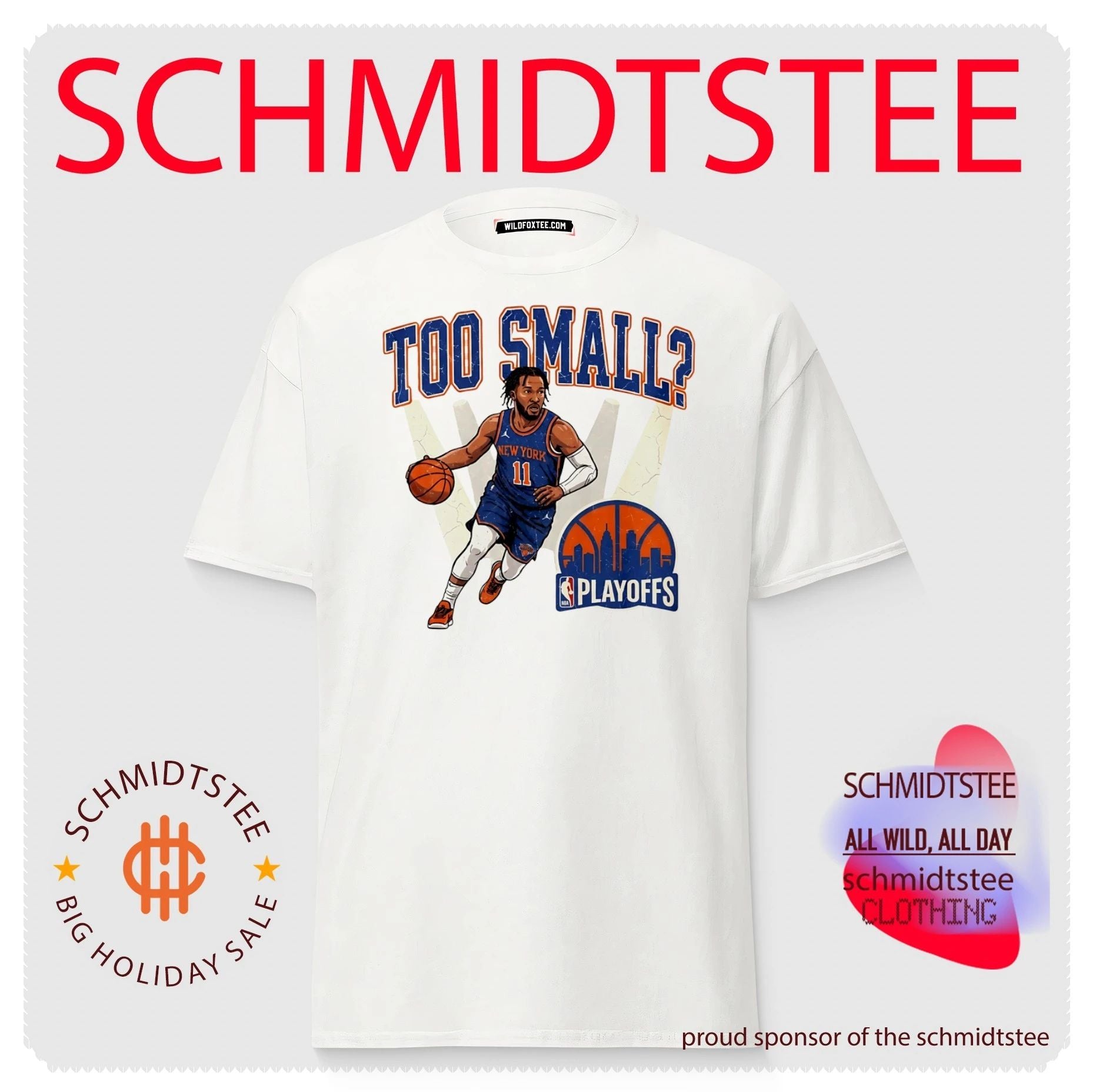 Brunson New York Knicks 2026 Finals Too Small graphic shirt