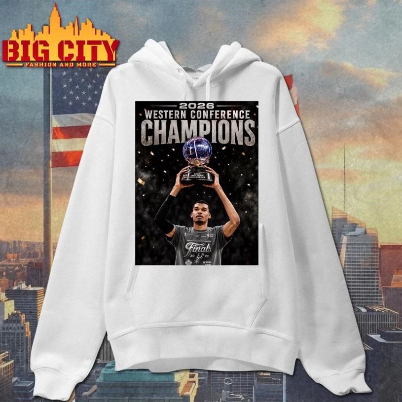 Victor Wembanyama 2026 Western Conference Champions MVP Shirt