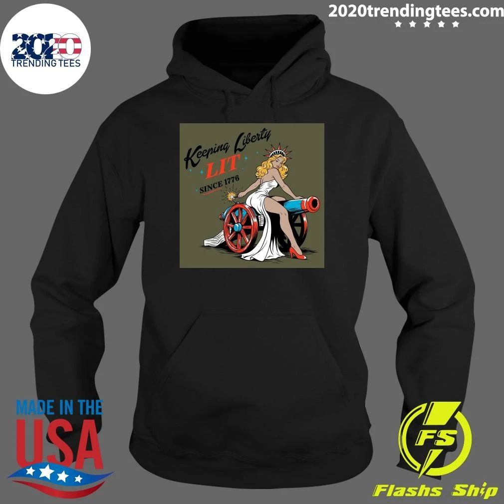 USA 250 Keeping Liberty Lit Since 1776 Shirt