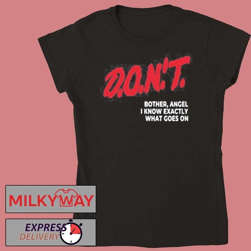 2026 Taking Back Sunday x Poetic Betty UK Don’t Bother Angel BLACK Shirt