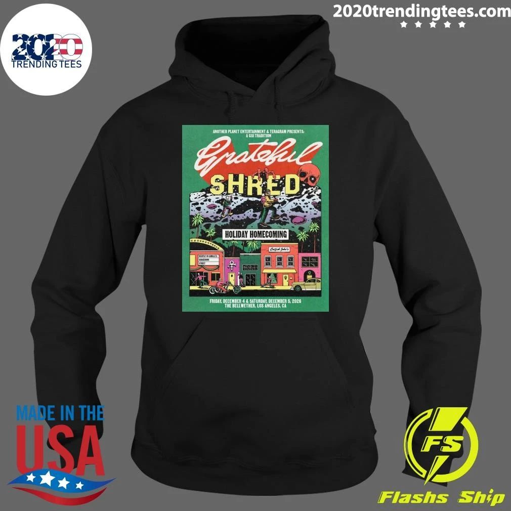 Grateful Shred In Los Angeles CA On December 4-5 2026 Tour Shirt