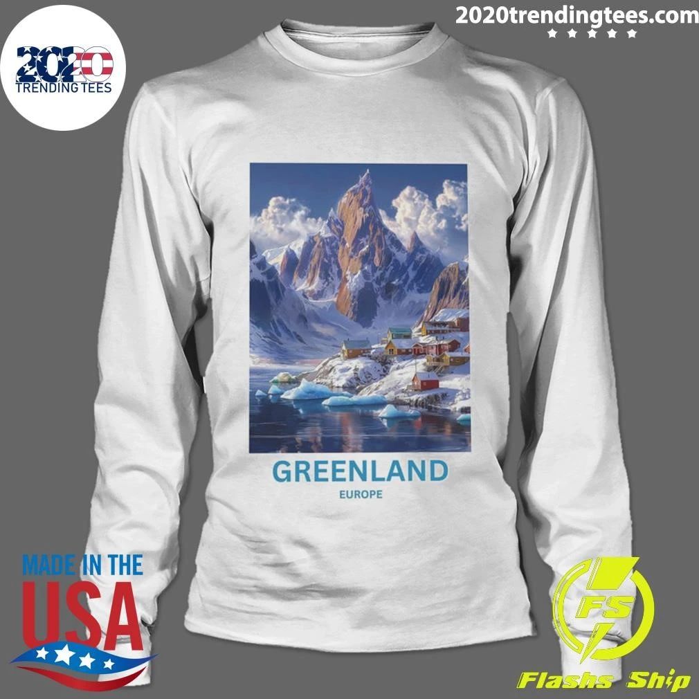 Arctic Landscape Greenland Shirt