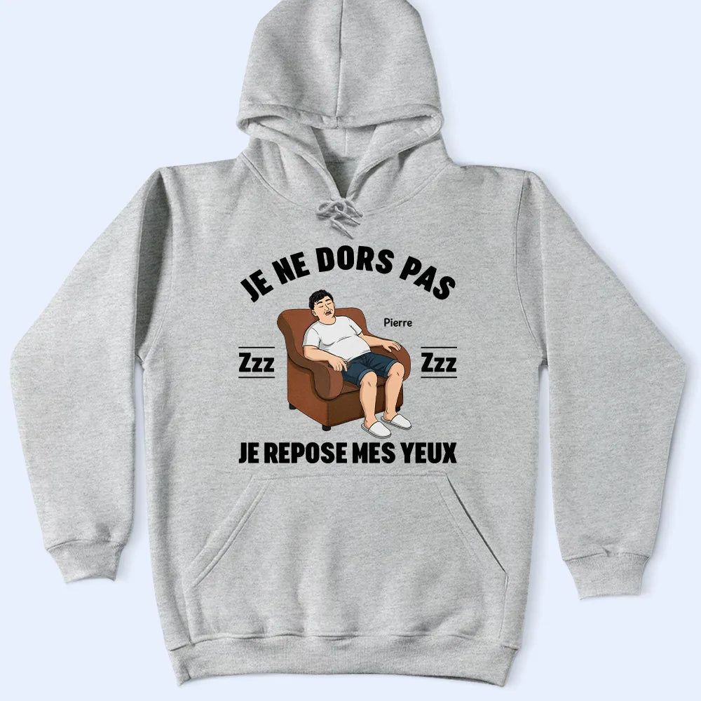 Je Repose Mes Yeux - T-Shirt Personnalisé