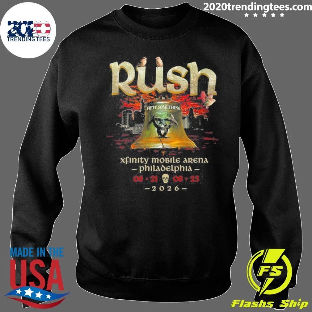 Rush Xfinity Mobile Arena Philadelphia August 21 & 23 2026 Shirt
