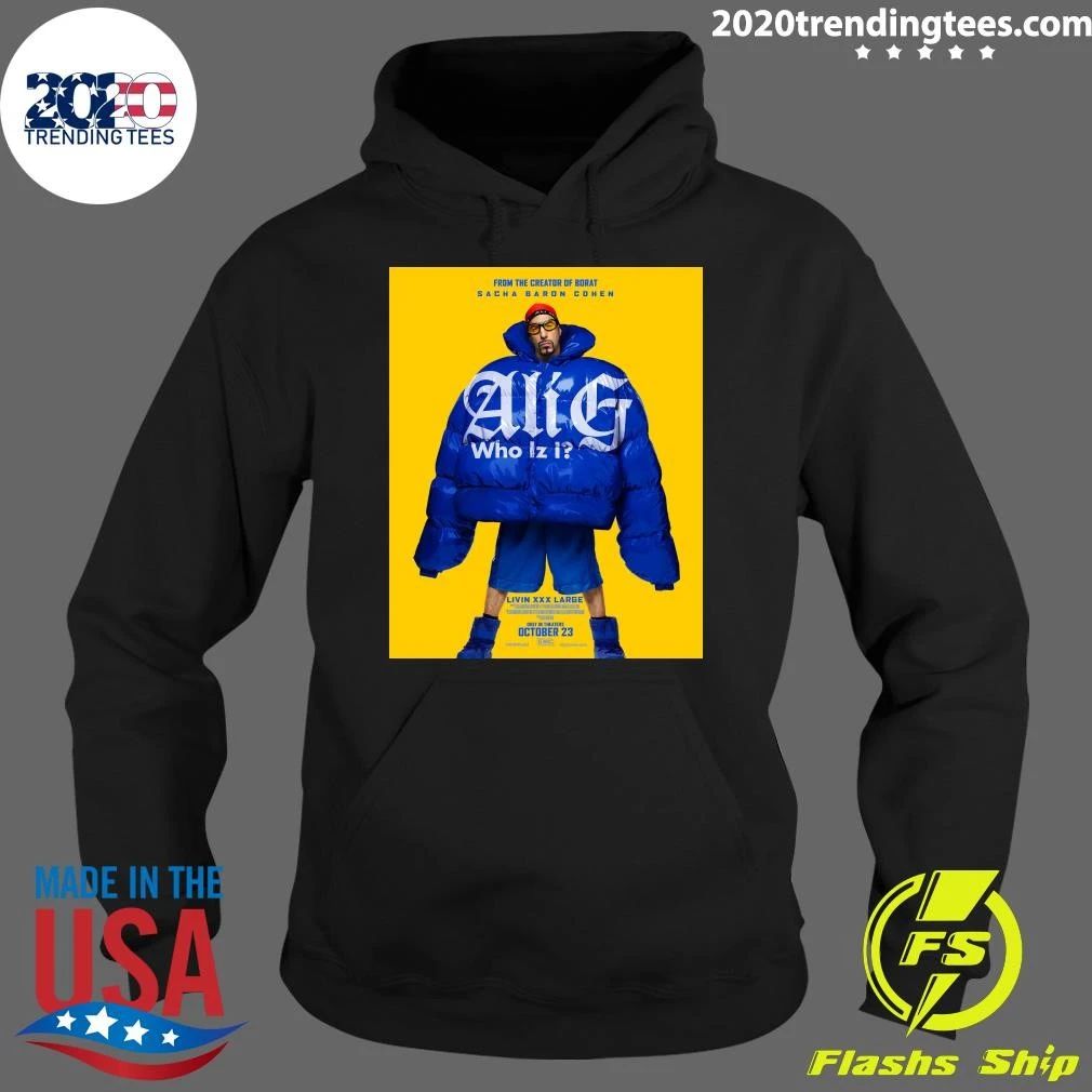 Ali G From The Creator Of Borat Sacha Baron Cohen October 23 2026 Shirt