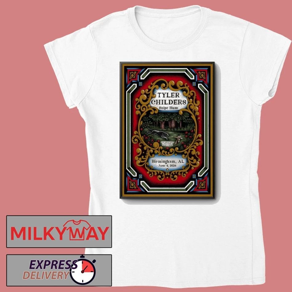 Tyler Childers In Birmingham AL On June 4 2026 Tour Poster shirt