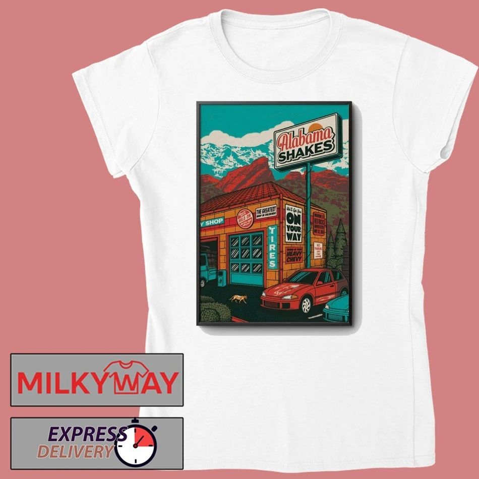 Alabama Shakes At Red Rocks Amphitheatre On May 25 2026 Poster shirt