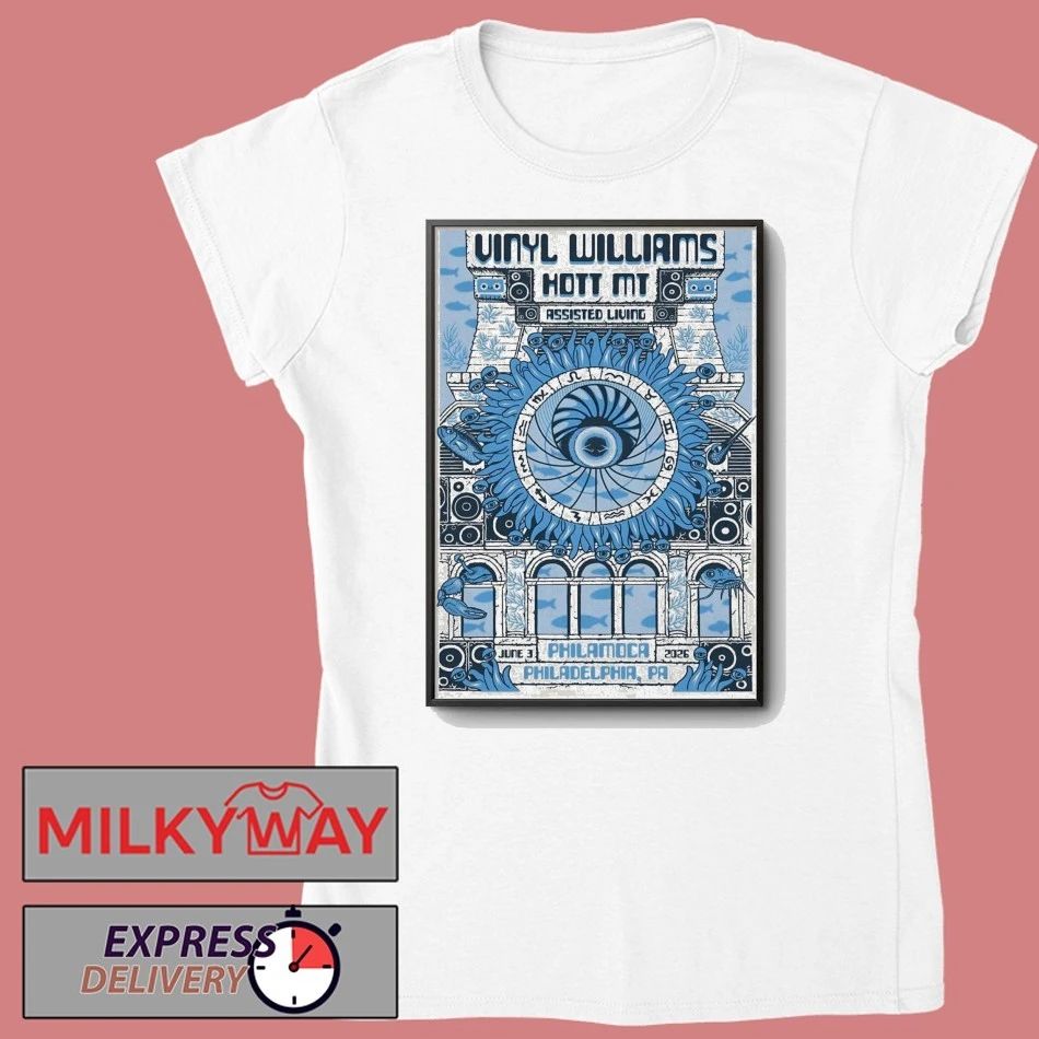 Vinyl Williams Philadelphia Tour On Jun 3 2026 Poster shirt