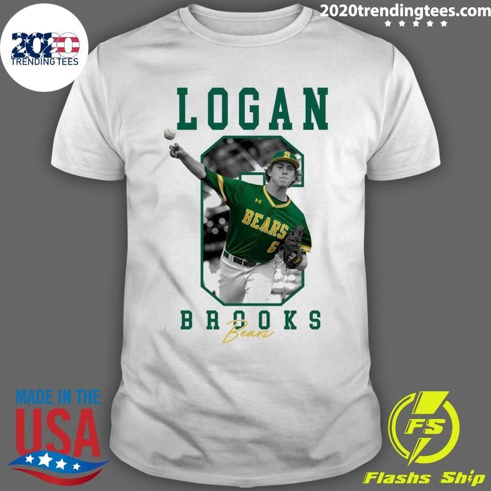 Logan Brooks 6 Baseball Football Sports Signature Shirt