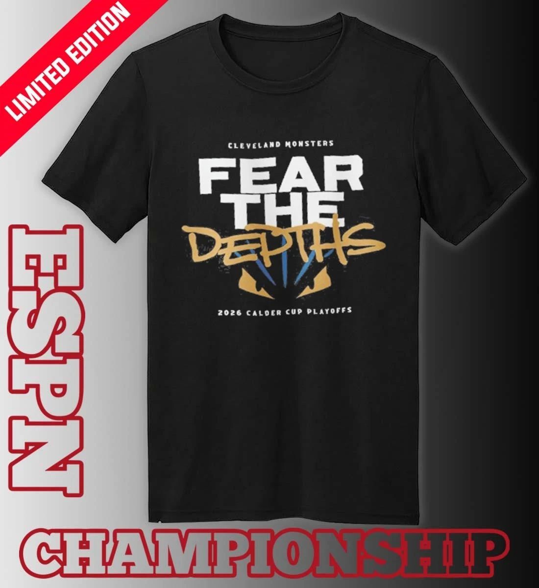Cleveland Monsters 2026 Fear the Depths Calder Cup Playoffs Shirt