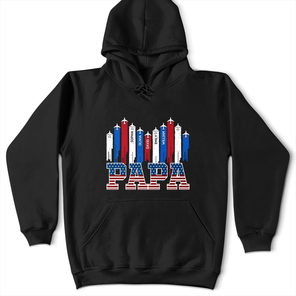 Stars & Stripes Grandma Grandpa 250th Anniversary - Personalized T Shirt