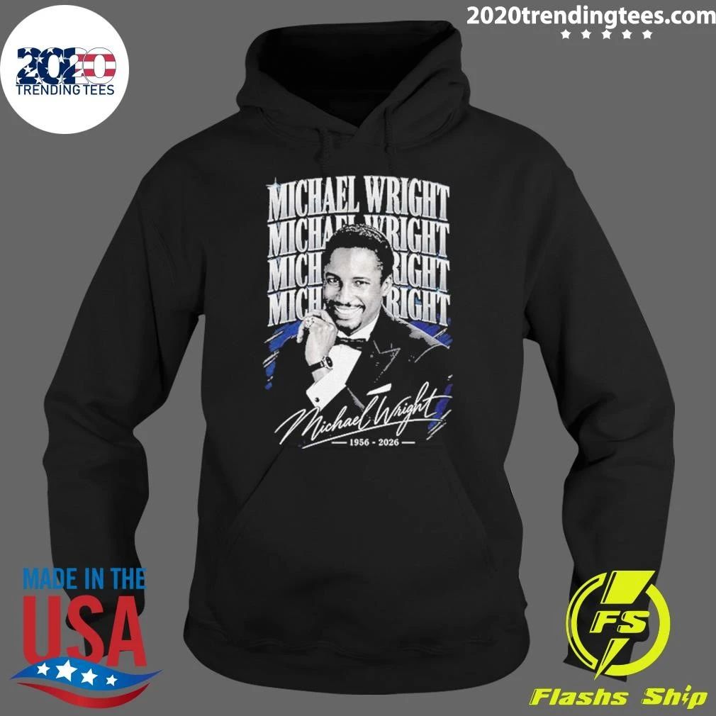 RIP Michael Wright 1956–2026 Memorial Tribute Shirt