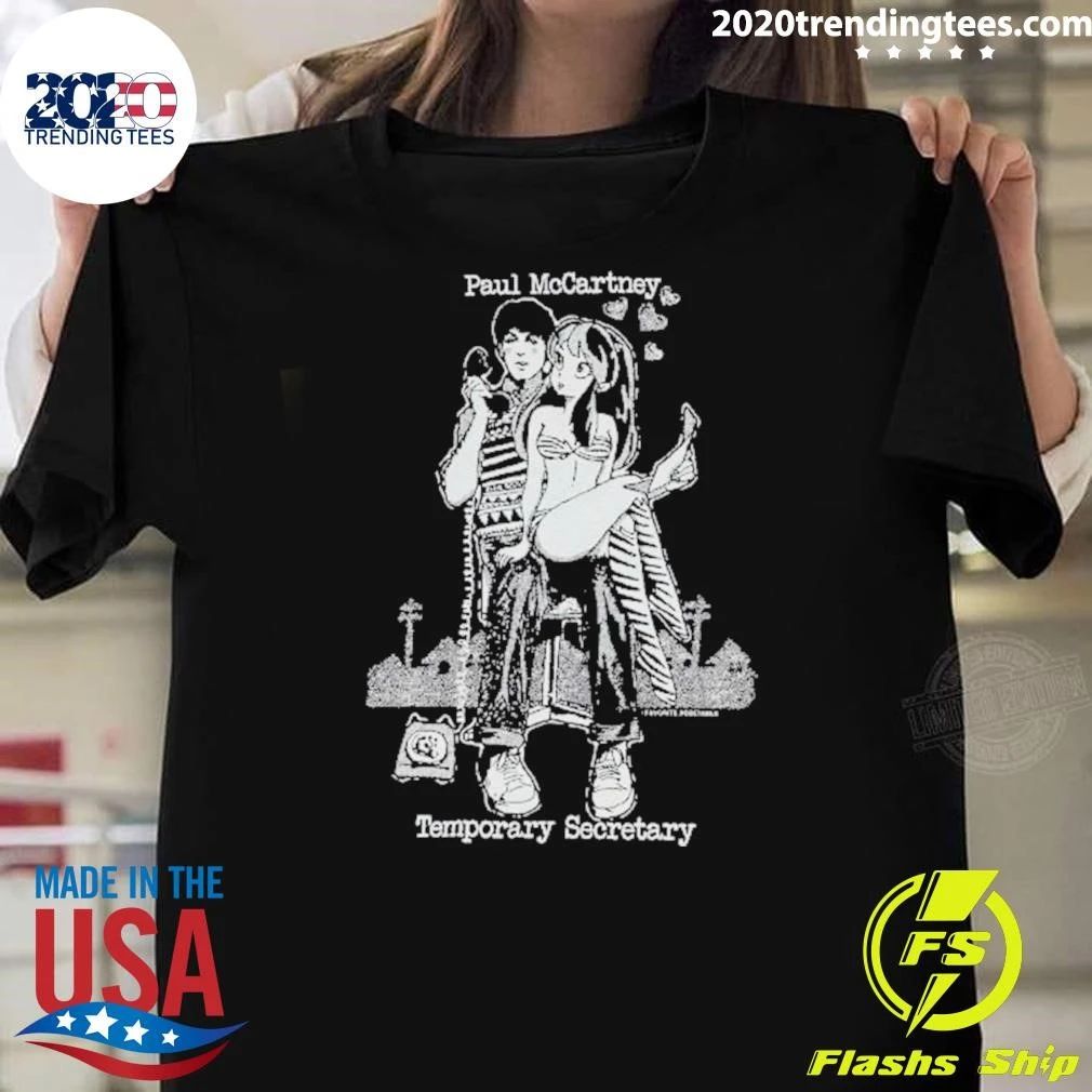 Paul McCartney Temporary Secretary Shirt