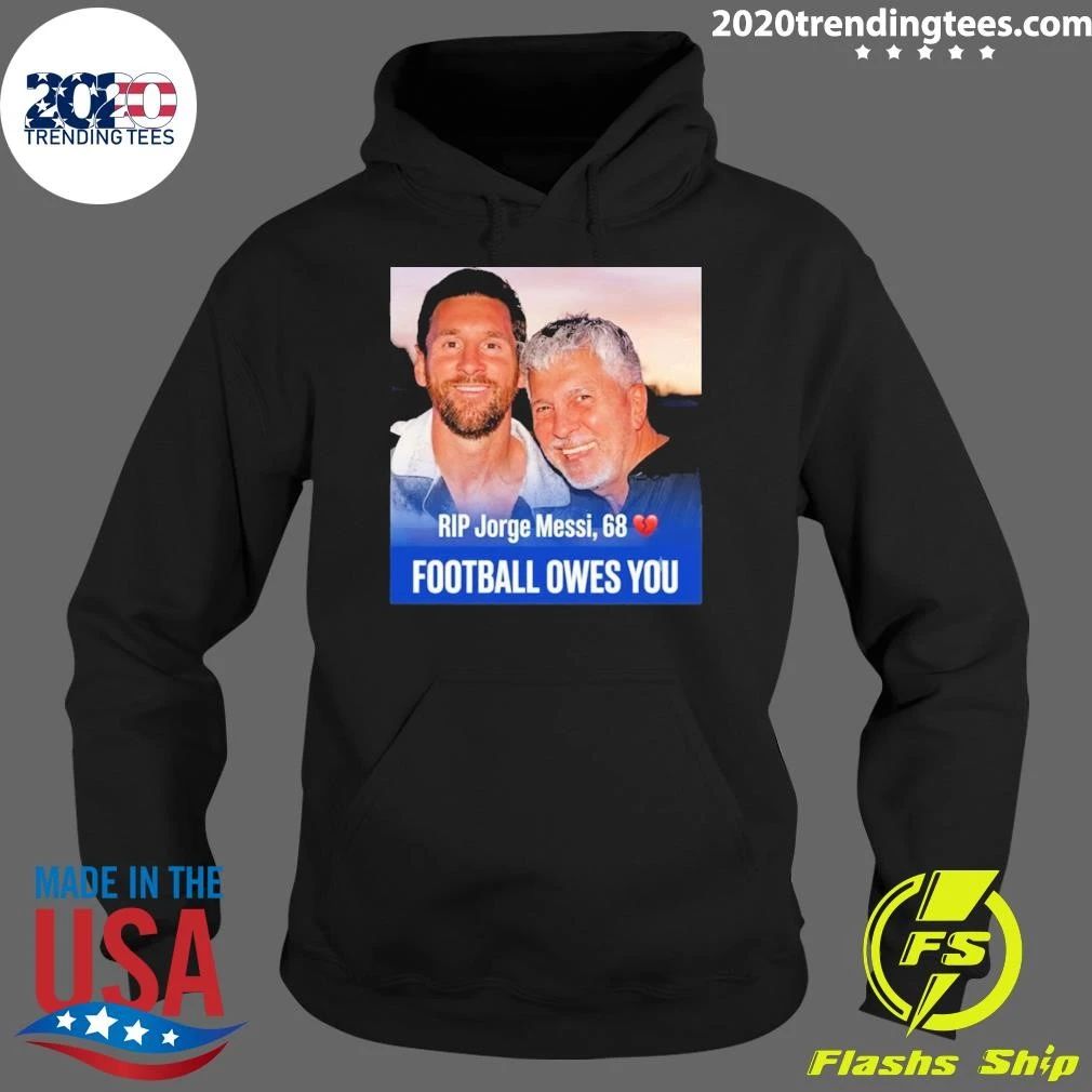Jorge Horacio Messi 1958–2026 Rest In Peace Memorial Shirt