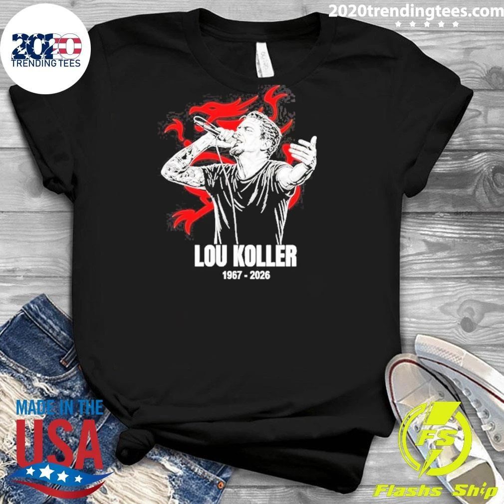 Lou Koller 1967-2026 Tribute Sick Of It All Shirt