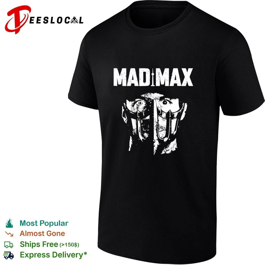 Mad Max Tom Hardy Mask Fury Road Post-Apocalyptic T-shirt