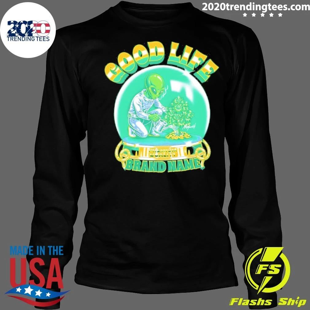 Good Life Premium Quality Alien Gardening Shirt