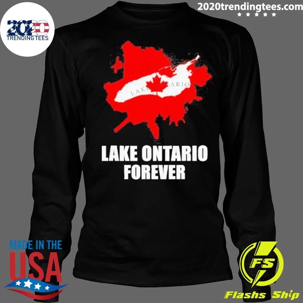 Lake Ontario Forever Canada Map Shirt