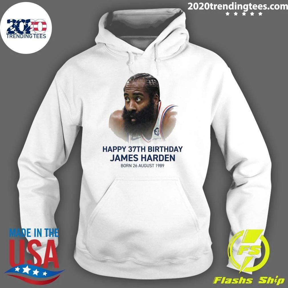 Happy 37th birthday James Harden Born 26 August 1989 Shirt