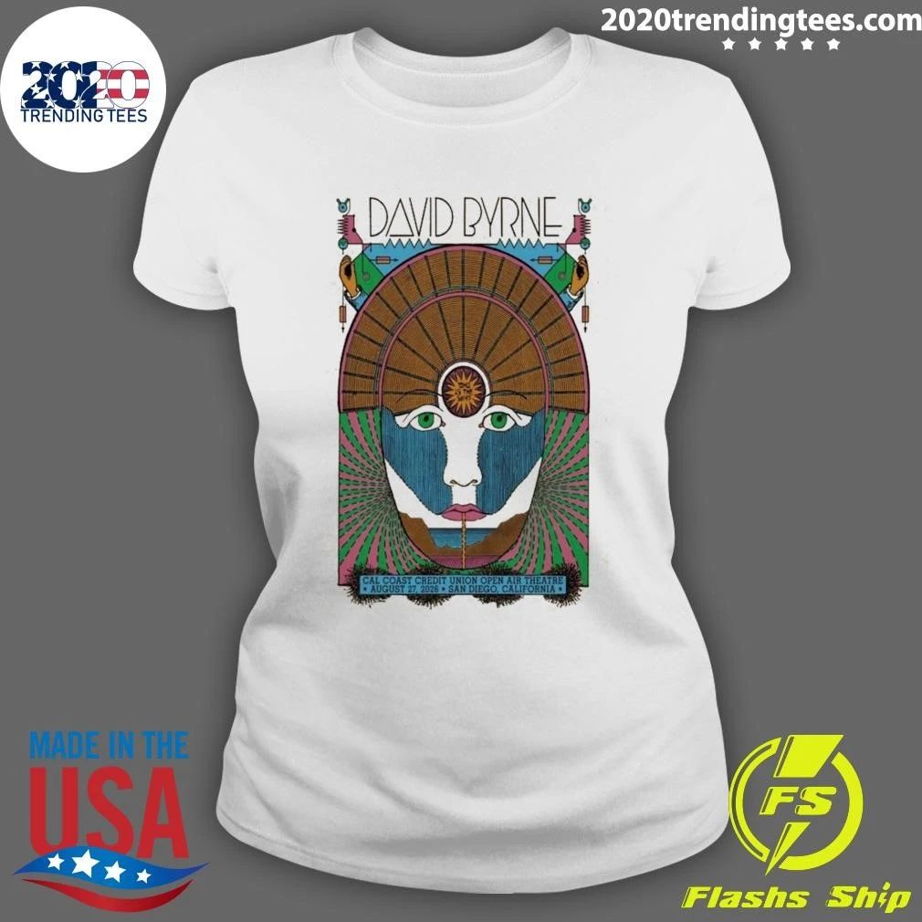 David Byrne San Diego Event On August 27 2026 Shirt