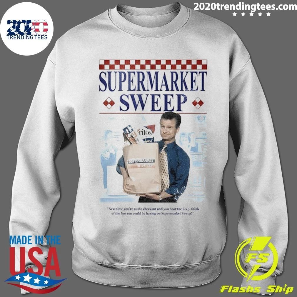 Supermarket Sweep Television Game Show Paper Bag Grocery Shirt
